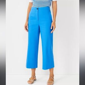 Kate Wide Leg Crop Pant Ann Taylor